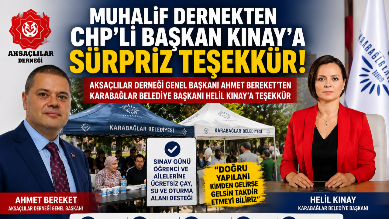 “Doğruyu Takdir Ederiz” Diyerek Kınay’a Teşekkür Etti