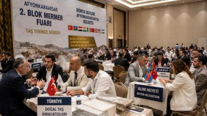 Dünya Mermer Devleri Afyon’da Buluştu