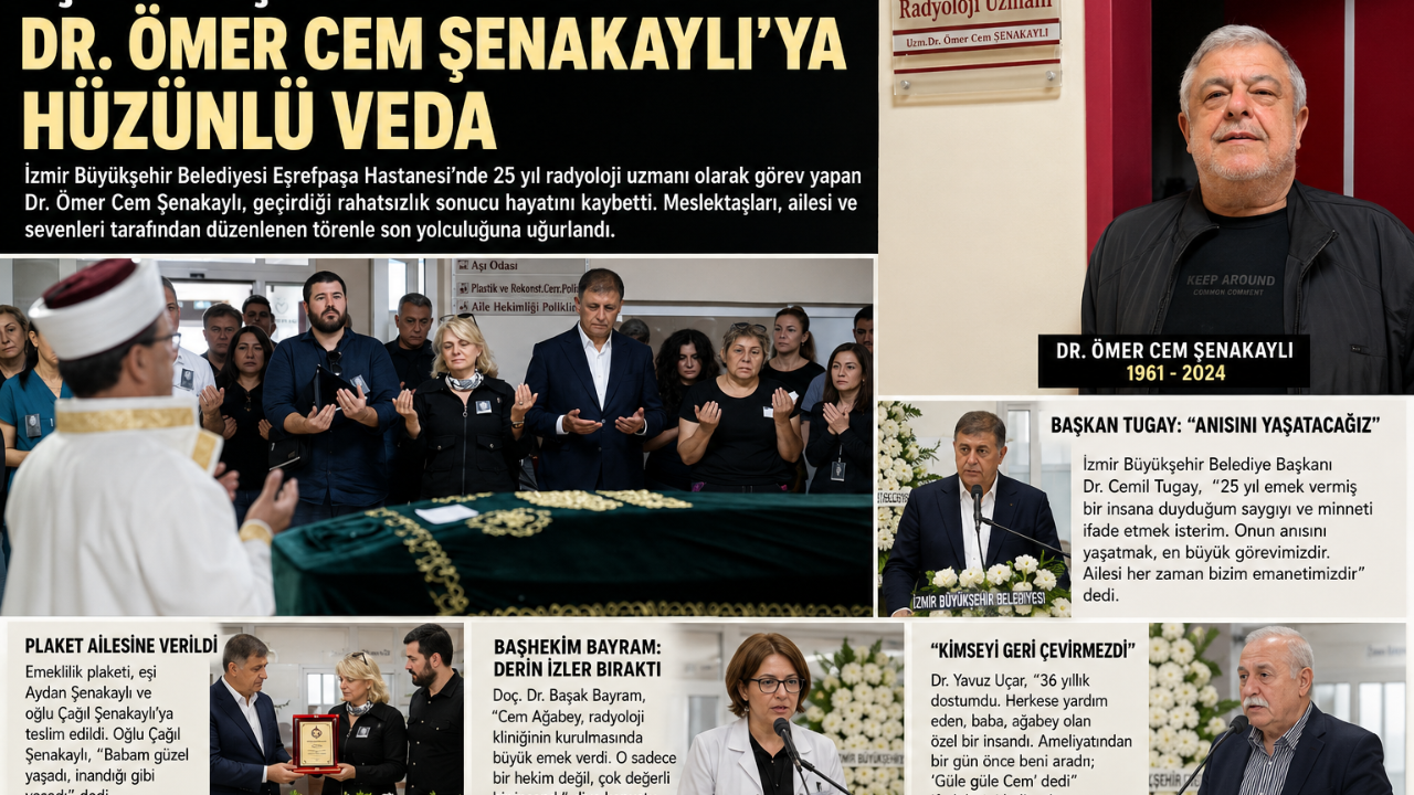 Eşrefpaşa’nın Sessiz Kahramanına Gözyaşlarıyla Veda