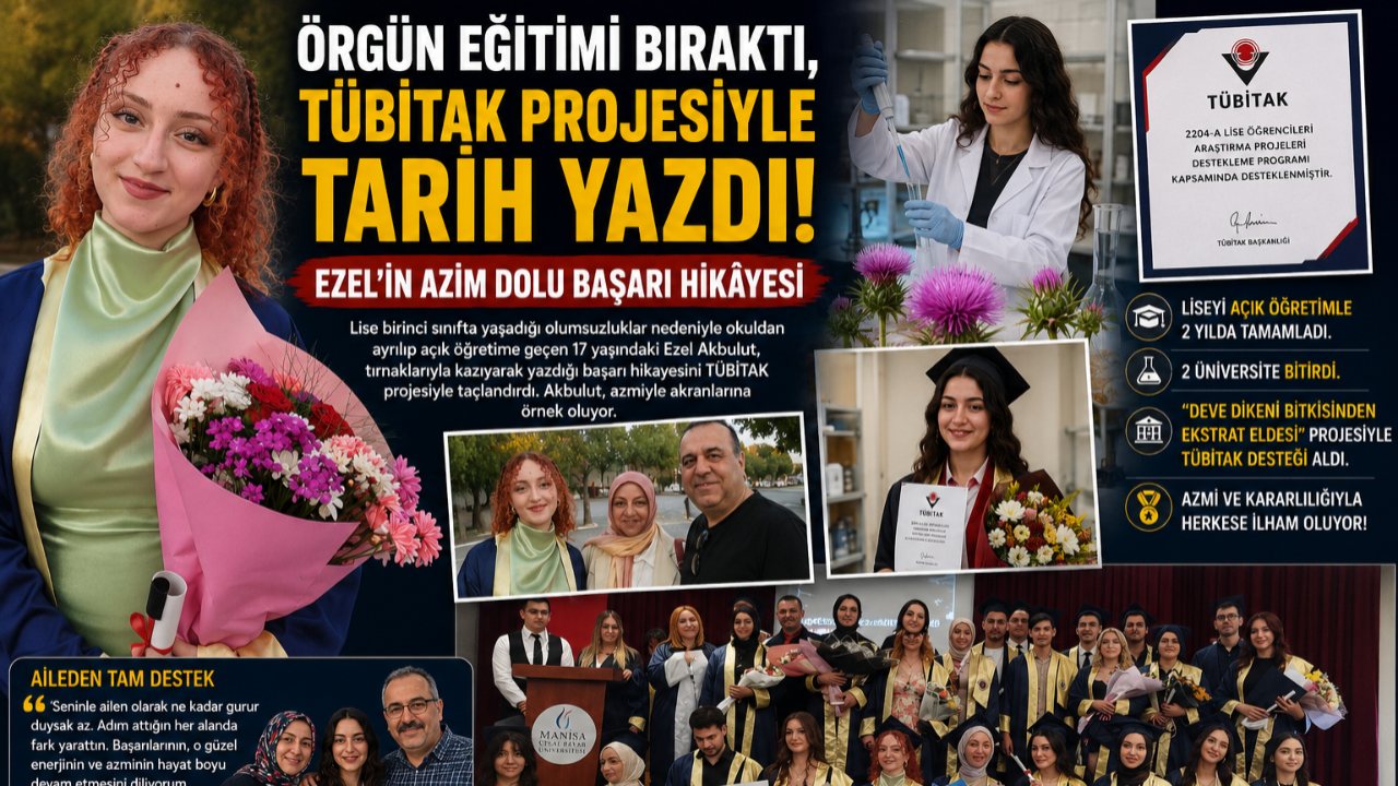 Ezel TÜBİTAK Projesiyle Türkiye’ye Örnek Oldu