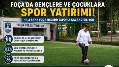 Foça’da Gençlere Büyük Müjde