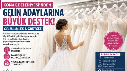 Gelinlikler Ücretsiz Dağıtılacak