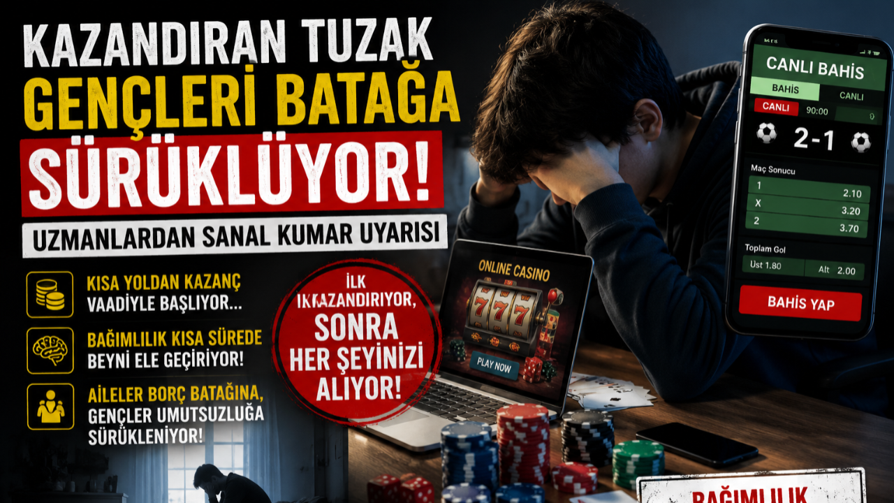 Gençler Sanal Kumar Tuzağına Düşüyor