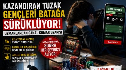 Gençler Sanal Kumar Tuzağına Düşüyor