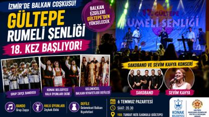 Gültepe 18. Kez Rumeli Ezgileriyle Şenlenecek