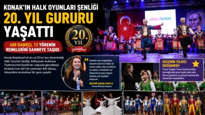 Halk Oyunları Şenliği 20. Yıl Gururunu Yaşattı