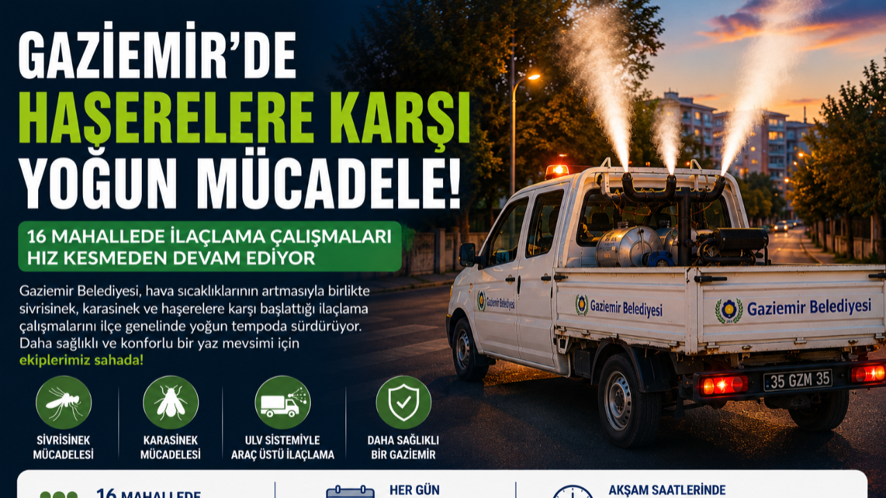 Haşerelere Karşı 16 Mahallede Seferberlik Başladı