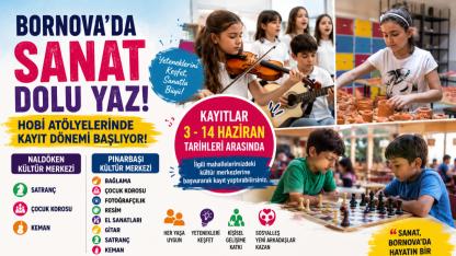 Hobi Atölyeleri İçin Kayıtlar Başlıyor