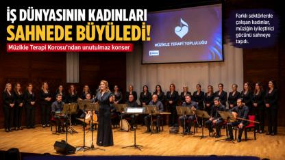 İş Dünyasının Kadınları Sahnede Büyüledi