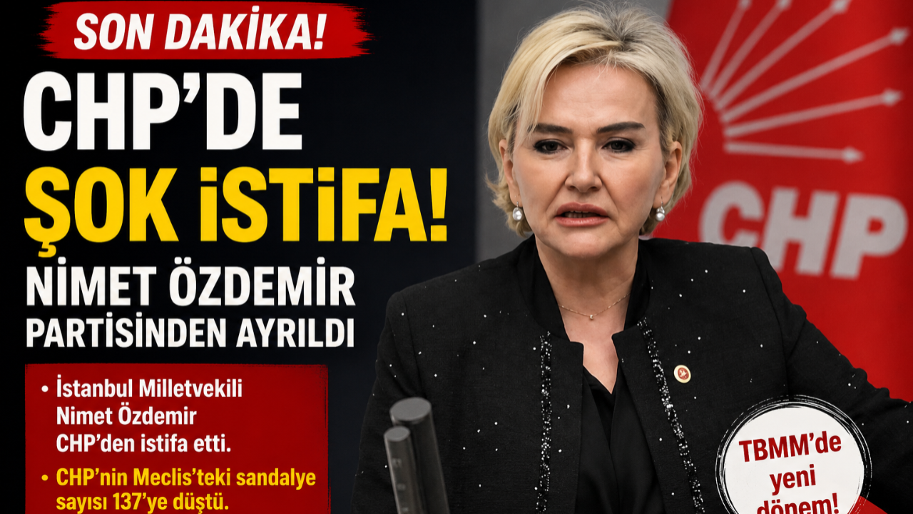 İstanbul Milletvekili Nimet Özdemir CHP’den Ayrıldı