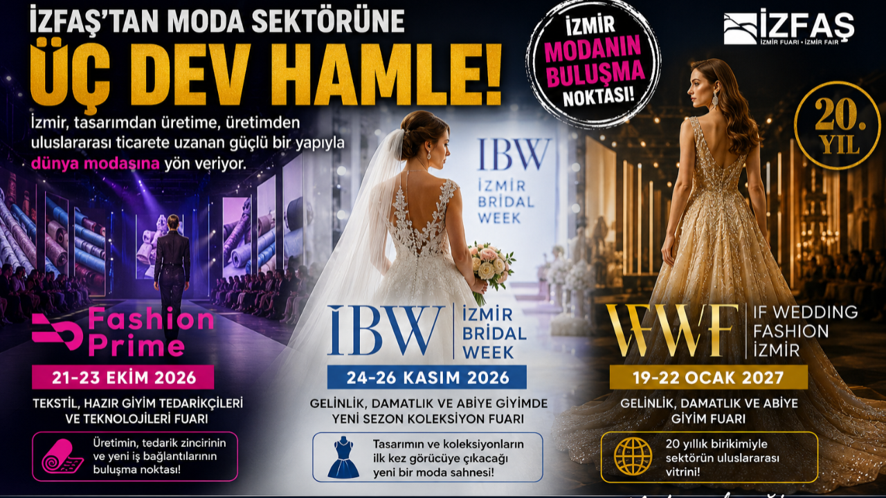 İZFAŞ’tan Moda Sektörüne Dev Hamle