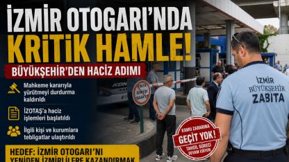 İzmir Otogarı İçin Kritik Hamle! Büyükşehir’den Haciz Adımı