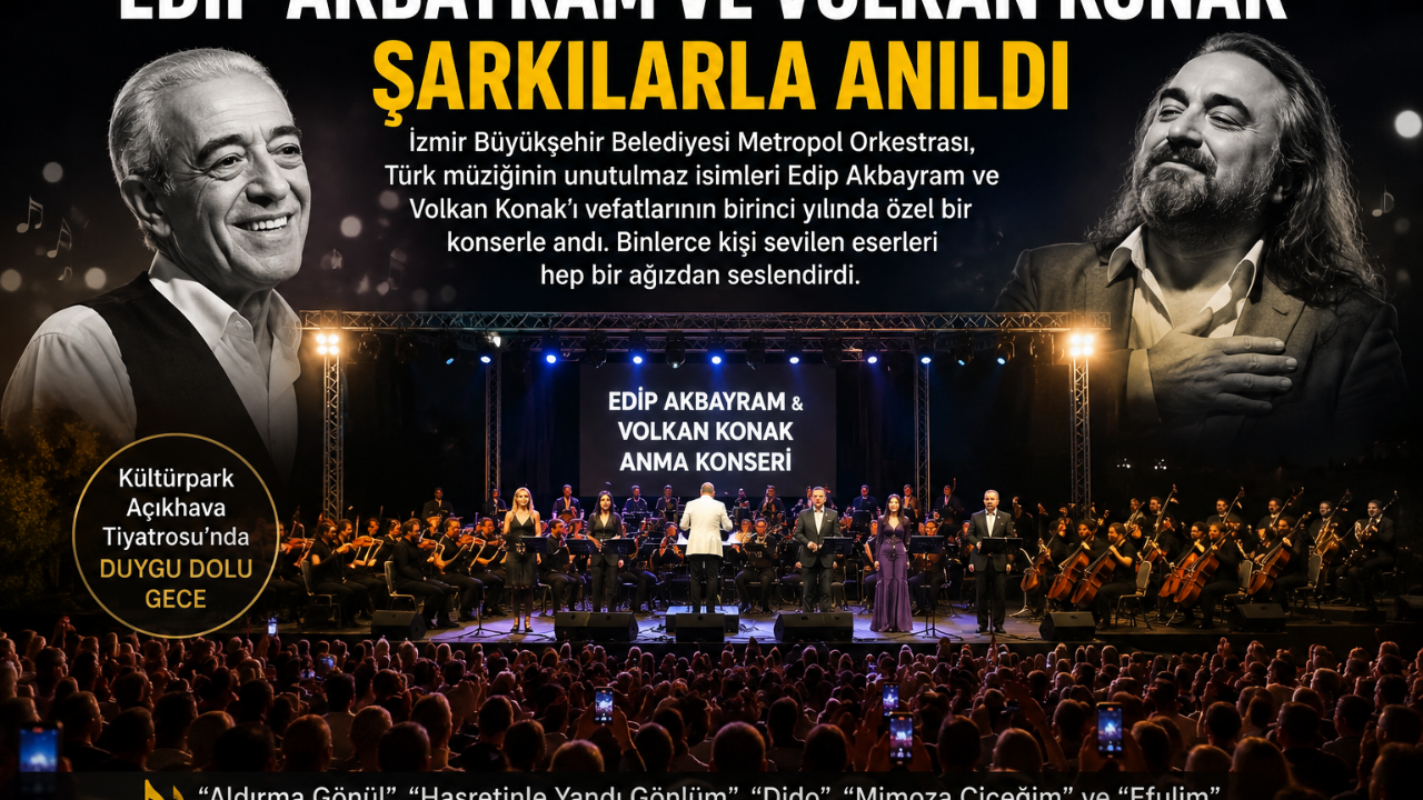İzmir’de Duygu Dolu Gece