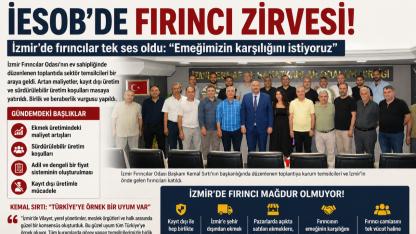 İzmir’de Fırıncılar Tek Ses Oldu