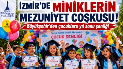 İzmir’de Miniklere Coşkulu Final