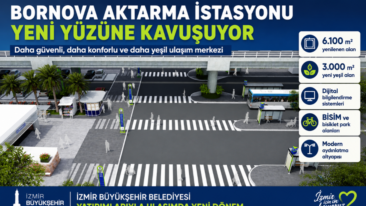 İzmir'de Ulaşımın Kalbi Yenileniyor