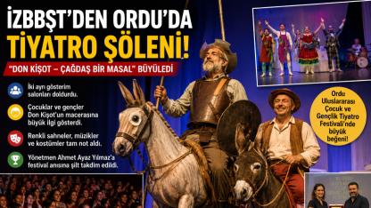 İzmir’in Don Kişot’u Ordu’yu Büyüledi