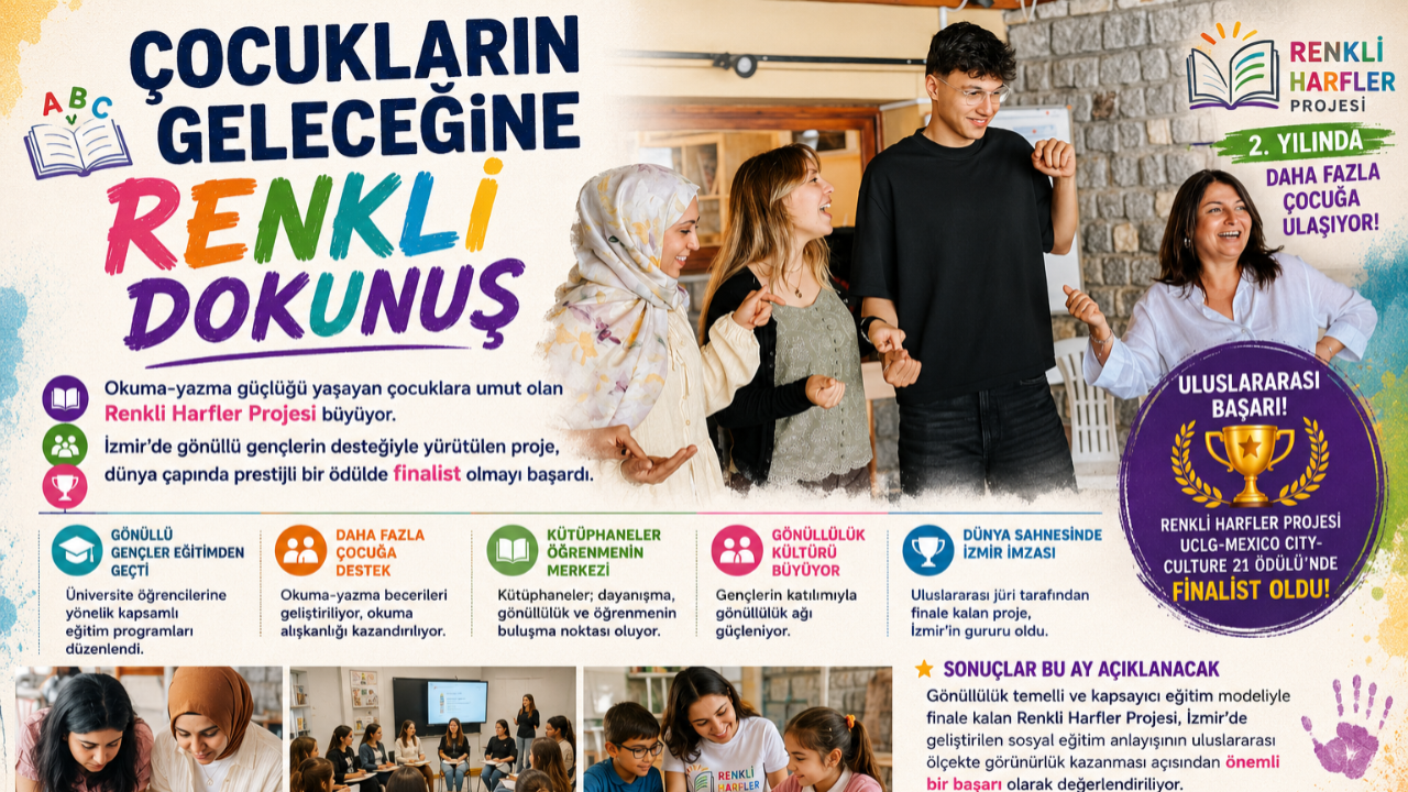 İzmir’in “Renkli Harfleri” Dünyaya Açılıyor