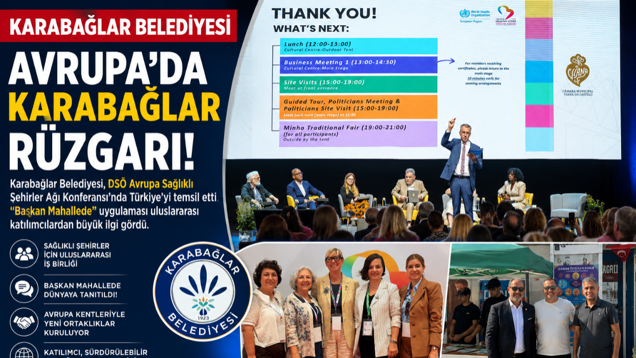 Karabağlar'ın Katılımcı Yönetim Modeli Avrupa'da İlgi Odağı Oldu