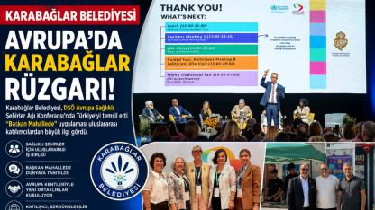 Karabağlar'ın Katılımcı Yönetim Modeli Avrupa'da İlgi Odağı Oldu