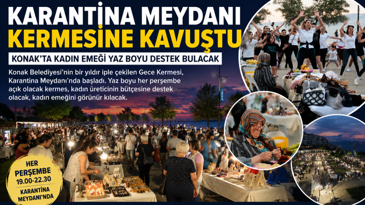 Karantina Meydanı Kermesine Kavuştu
