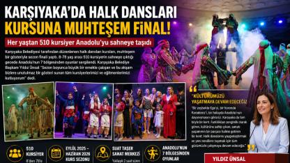 Karşıyaka’da Anadolu Rüzgârı Esti