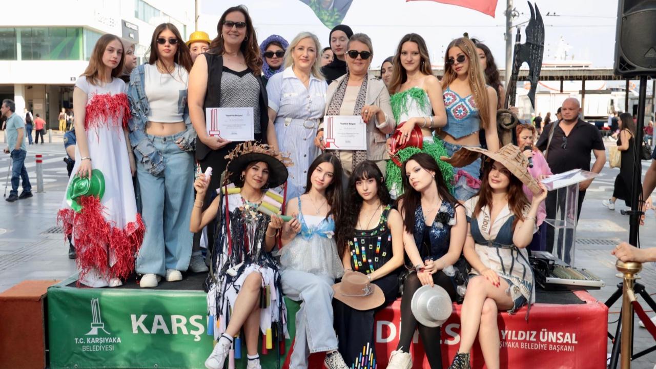 Karşıyaka’da Atıklar Sanata Dönüştü