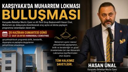 Karşıyaka’da Muharrem Lokması Buluşması