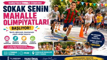 Karşıyaka’da Yaz Coşkusu Sokaklara Taşınıyor