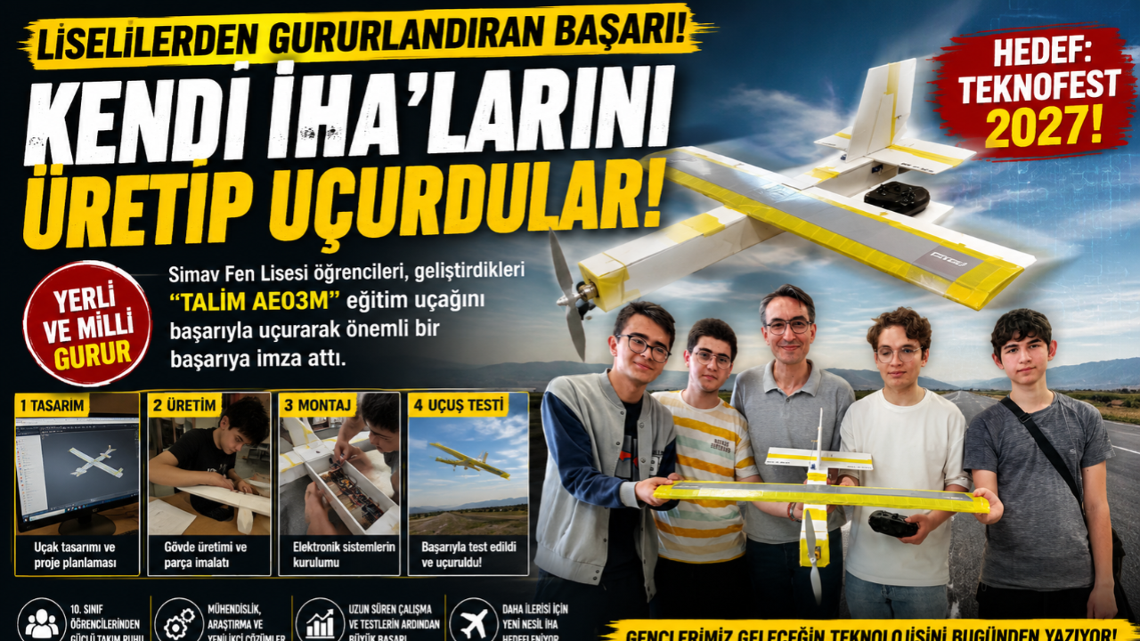 Kendi İHA’larını Üretip Gökyüzüyle Buluşturdular