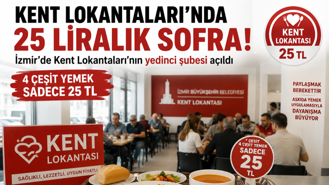 Kent Lokantaları’nda Yedinci Şube Hizmete Girdi