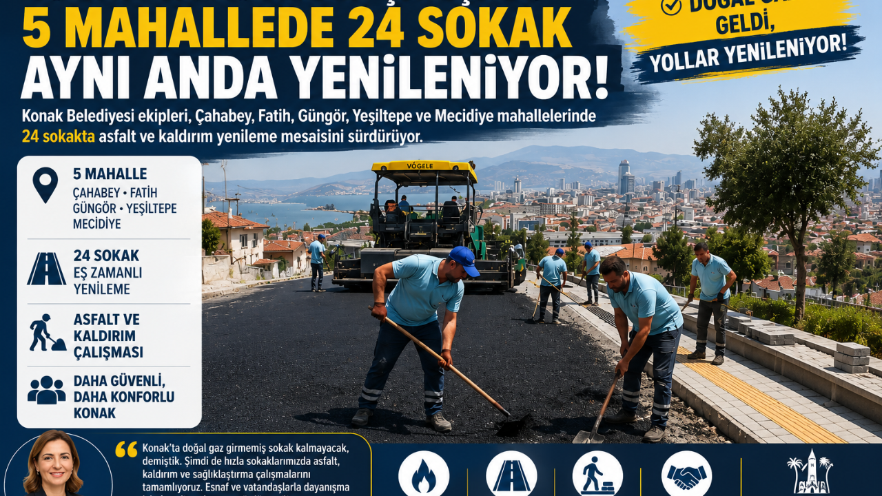 Konak'ta Dev Dönüşüm Başladı