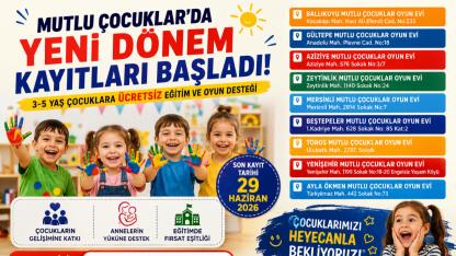 Konak’ta Ücretsiz Oyun Evleri İçin Kayıt Heyecanı Başladı