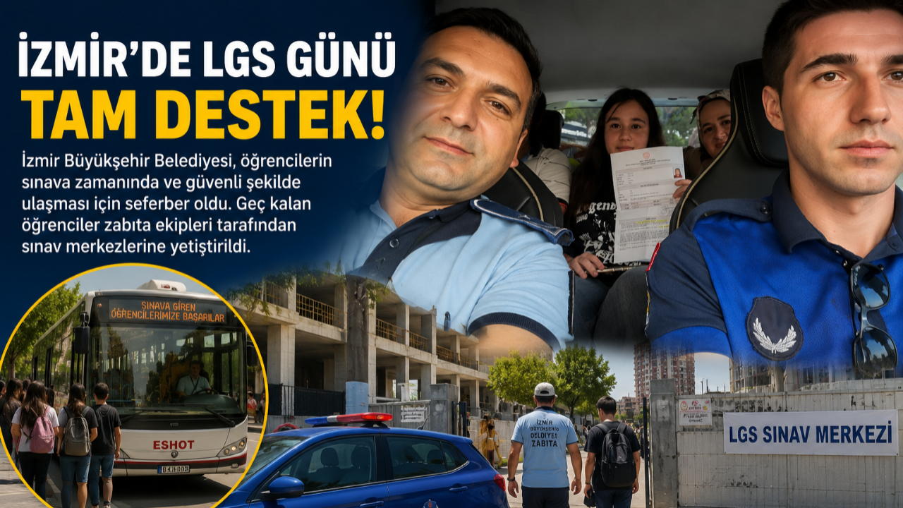 LGS Sabahı İzmir Alarmdaydı