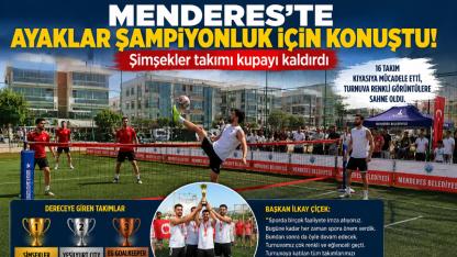 Menderes’te Ayaklar Şampiyonluk İçin Konuştu