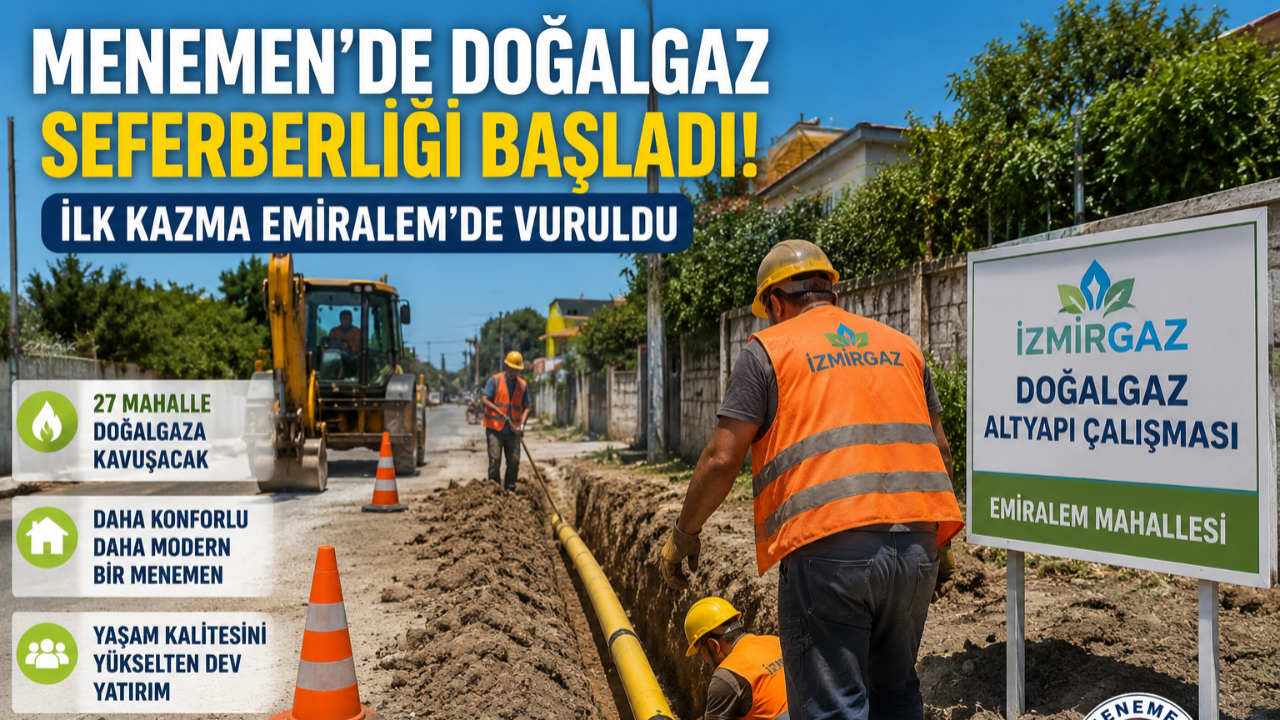 Menemen’de Beklenen Gün Geldi