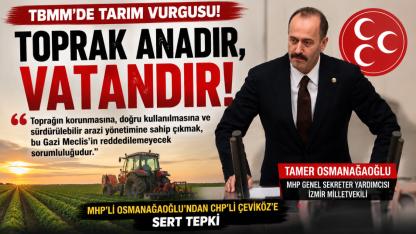 MHP'den Tarımda Milli Seferberlik Çağrısı
