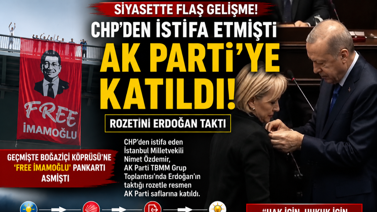 Nimet Özdemir AK Parti’ye Katıldı