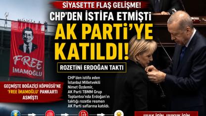Nimet Özdemir AK Parti’ye Katıldı