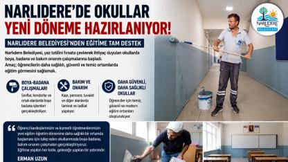 Okullar Yeni Döneme Baştan Aşağı Yenileniyor