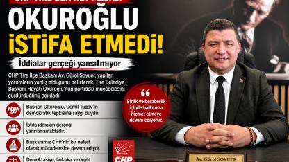 “Okuroğlu İstifa Etmedi!”