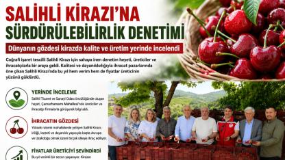 Salihli Kirazı’nda Yüzler Güldü!