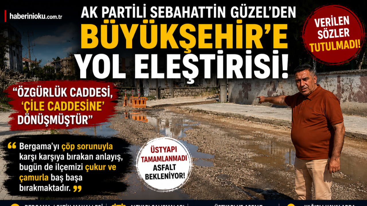 Sebahattin Güzel: “Bergama Hizmet Bekliyor”
