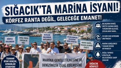 Sığacık’ta Marina İsyanı