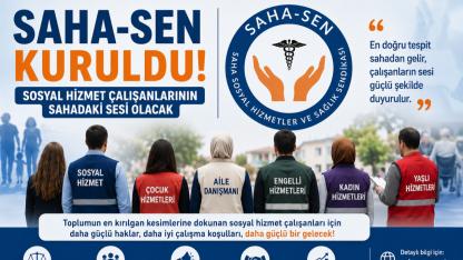 Sosyal Hizmet Çalışanları Tek Çatı Altında Buluştu!