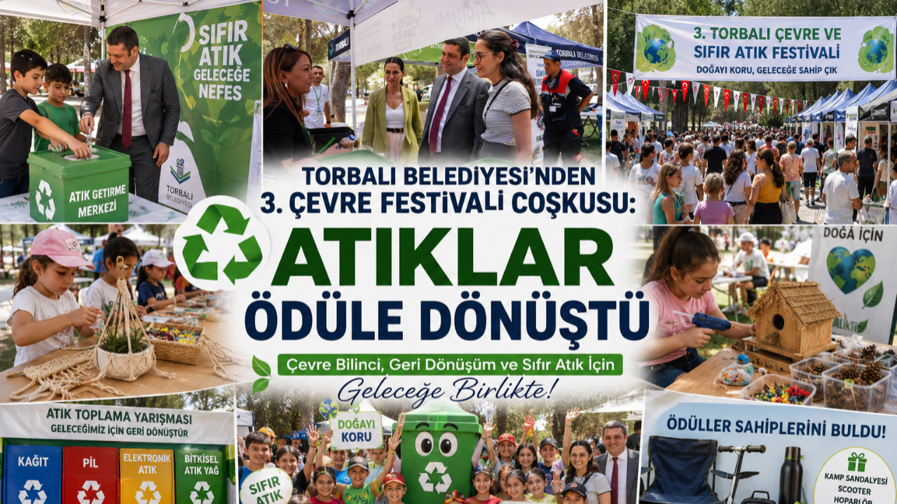 Torbalı’da Atıklar Ödüle, Farkındalık Geleceğe Dönüştü!