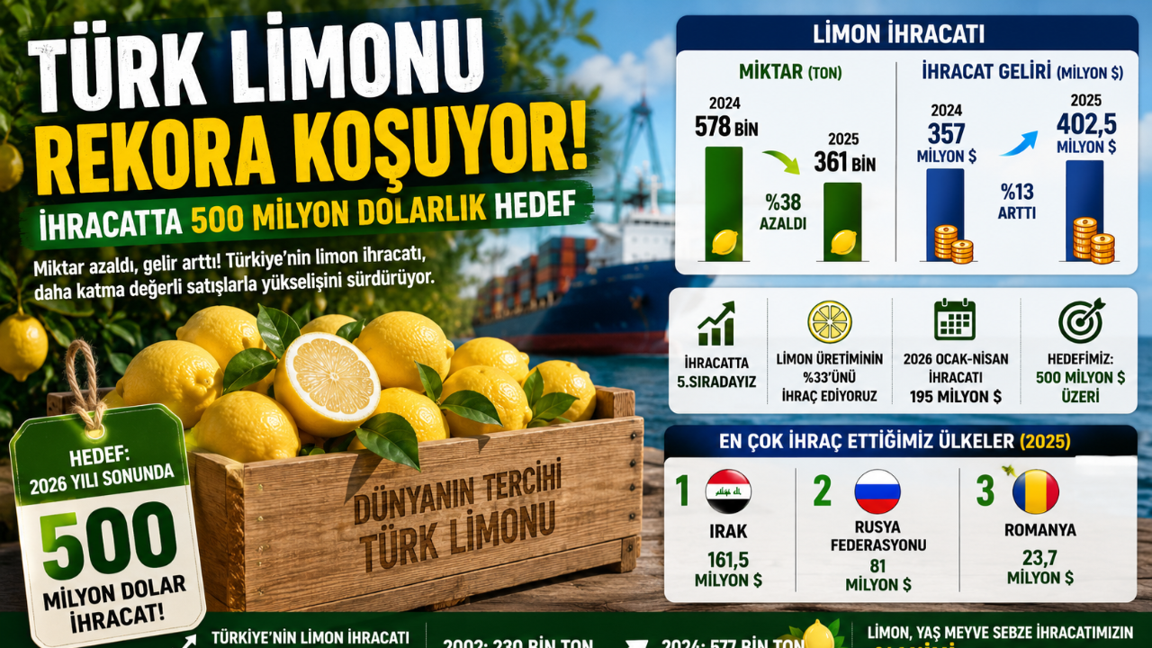 Türk Limonu Rekora Koşuyor
