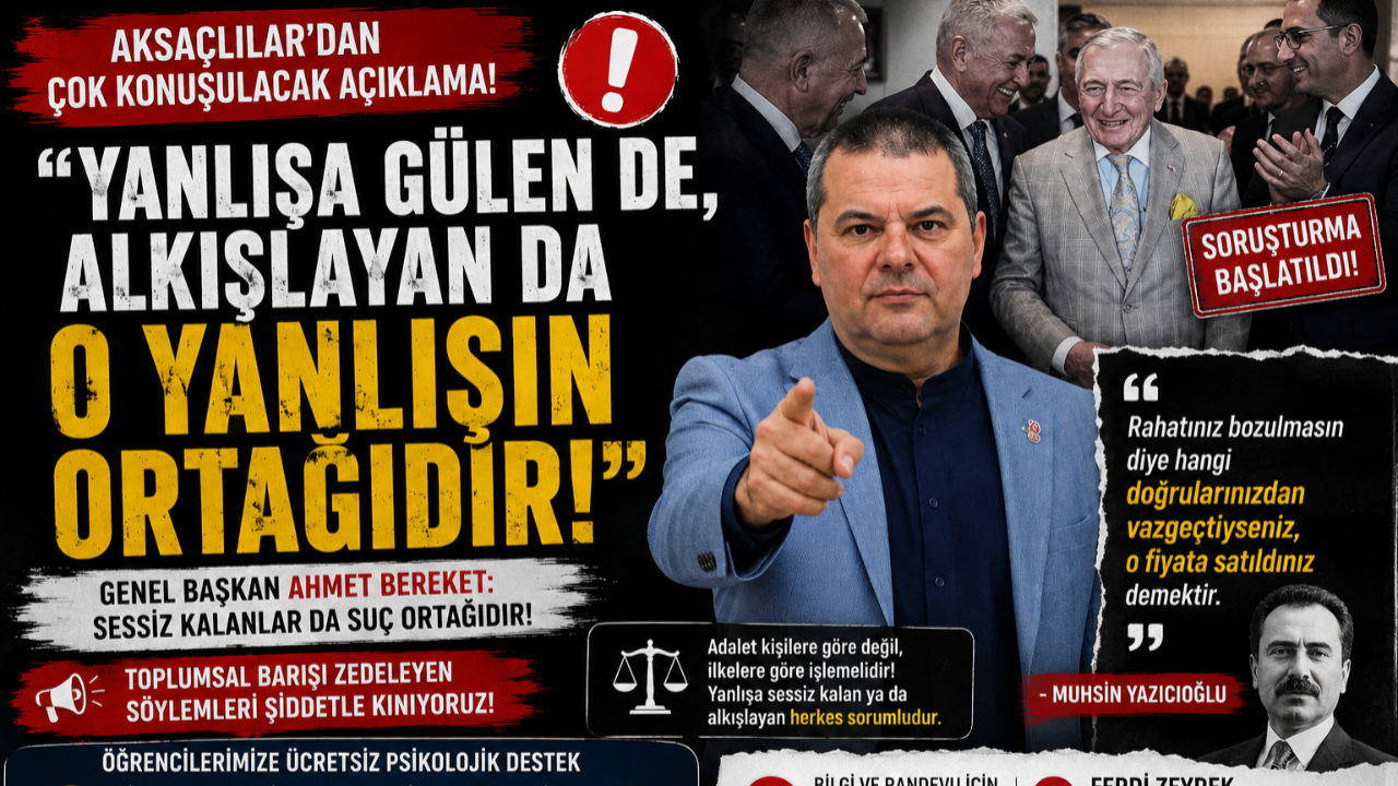 “Yanlışa Gülen de Sorumluluktan Kaçamaz”