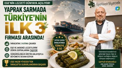 Yaprak Sarmada Türkiye'nin Zirvesine Yükseldi
