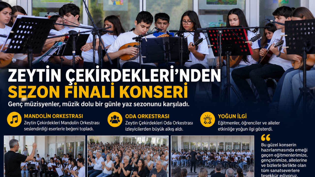 Zeytin Çekirdekleri’nden Sezon Finali Konseri